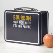 Lunch Box Bourbon Magic Brown Water Fun People - Whiskey (En situation)