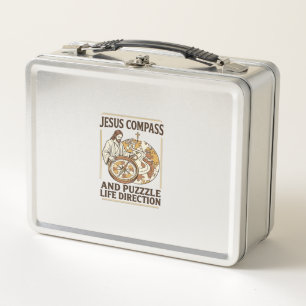 Lunch Box Boussole Jésus et casse-tête Direction de vie Jésu