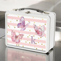 Boutons mignons et pointes roses Papillons et Mono