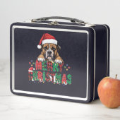 Lunch Box Boxer - Merry Christmas Dog Oversized T-Shirt (En situation)