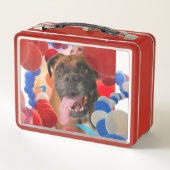 Lunch Box Boxer Puppy BOOM TIME À BOXERVILLE USA (Dos)