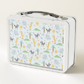 Lunch Box Boys Cute Giraffe et Zebra Safari Enfants en bas â (Dos)