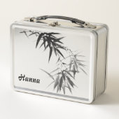 Lunch Box Bracelet en bambou noir (Devant)