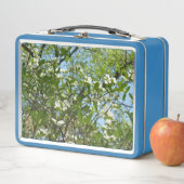 Lunch Box Branches de fleurs de cornouiller, arbres printani (En situation)