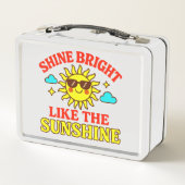 Lunch Box Brillez à l'Infini – Citation Radiante (Dos)