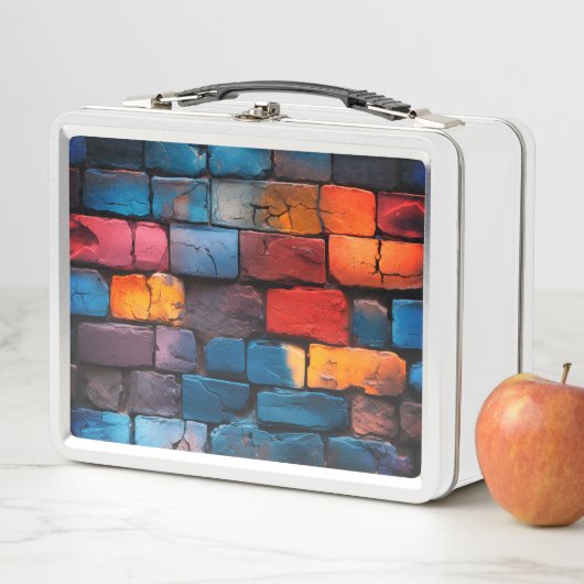 Lunch Box Briques d'art (En situation)