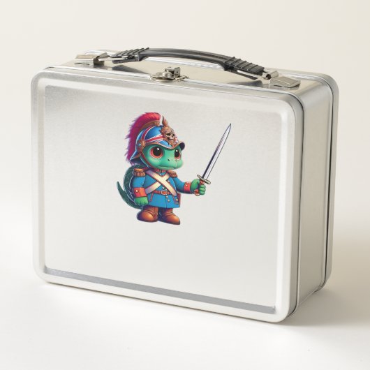 Lunch Box British Dragoon Defender Halloween's Regal Reptile (Devant)