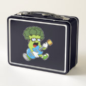Lunch Box Brocoli comme musicien avec guitare (Dos)