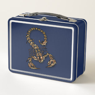 Lunch Box Bronze scorpion poisoneux insecte très venimeux