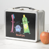 Lunch Box Brosse à dents mignonne dentifrice dentaire soie d (En situation)