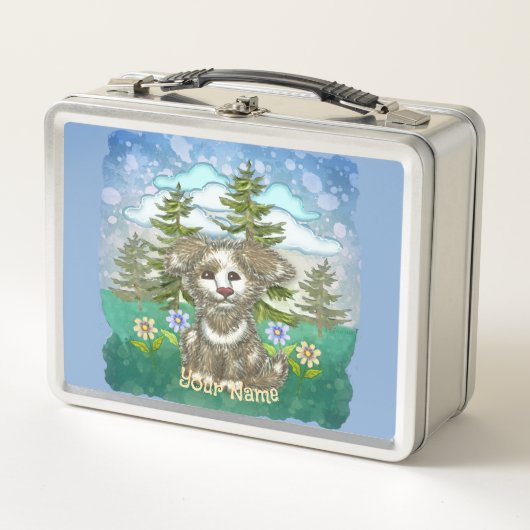 Lunch Box Brownie Pup Dog (Devant)