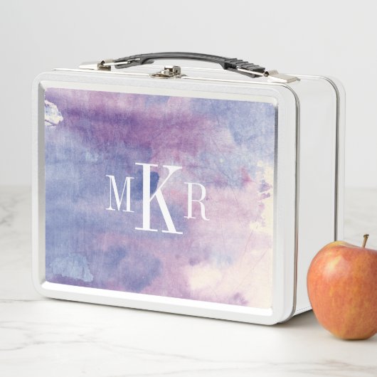 Lunch Box Brume pourpre II du monogramme | (En situation)