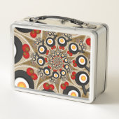 Lunch Box Brunch Fractal Art Drôle Nourriture, Tomates, Oeuf (Dos)
