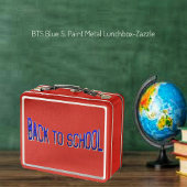 Lunch Box BTS Blue S Paint