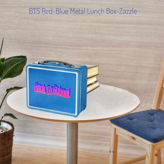 Lunch Box BTS-Rouge-Bleu