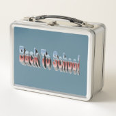 Lunch Box BTS Trois Tons (Turquoise-Bleu) (Devant)