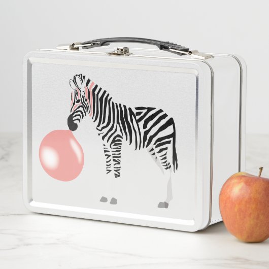 Lunch Box Buble Gum Zebra Blowbble (En situation)