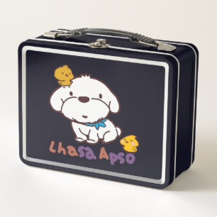 Lunch Box bubu et guagua (apso de Lhasa et petit poulet)