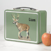 Lunch Box Buck White Tailed (En situation)
