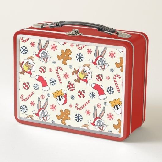 Lunch Box BUGS BUNNY™, DAFFY DUCK™ & Lola Motif de Noël (Devant)