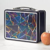 Lunch Box Bulles cassées Boîte à lunch en métal (En situation)