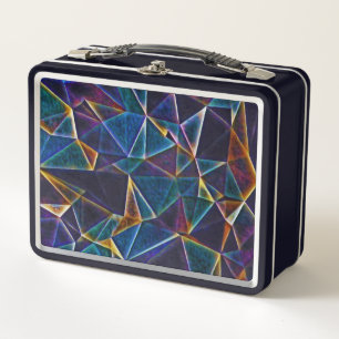 Lunch Box Bulles cassées Boîte à lunch en métal