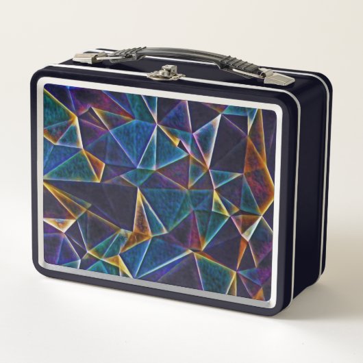 Lunch Box Bulles cassées Boîte à lunch en métal (Devant)