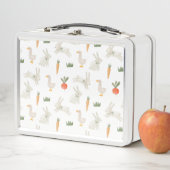 Lunch Box Bunnies & Canards sur le Motif de ferme (En situation)