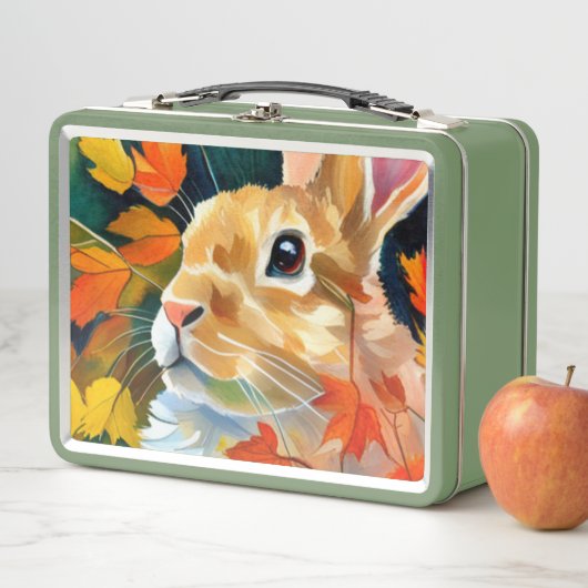 Lunch Box Bunny d'automne (En situation)