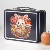Lunch Box Bunny Eating Ramen (En situation)