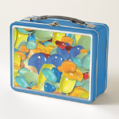 Lunch Box Bunte Edelsteine (Devant)