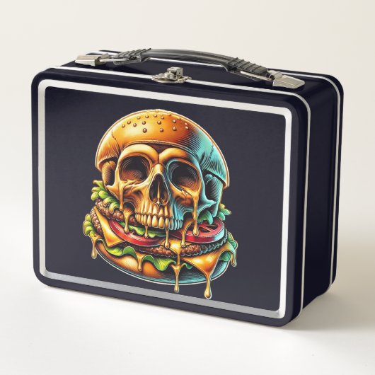 Lunch Box Burger du crâne (Devant)