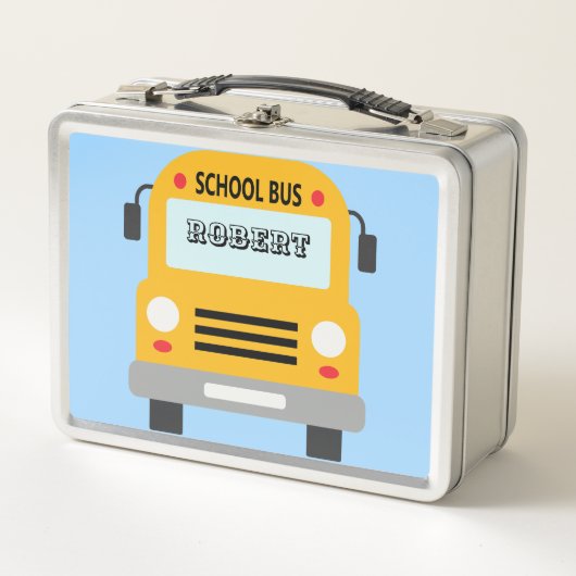 Lunch Box Bus scolaire : Ride to Lunch Fun (Devant)