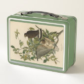 Lunch Box Buse à grande aile des oiseaux d'Amérique d'Audubo (Dos)
