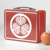 Lunch Box Bushido Bento : L'emblème blanc des Tokugawa (En situation)