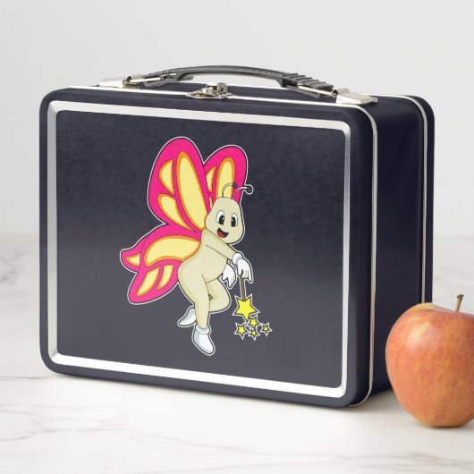 Lunch Box Butterfly as Wizard with Magic Mur (En situation)