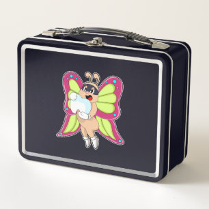 Lunch Box Butterfly Dentist Teeth