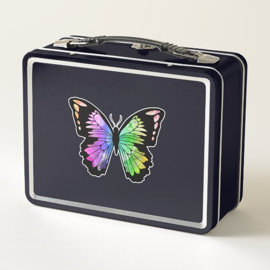 Lunch Box Butterfly in Rainbow Colours (Dos)