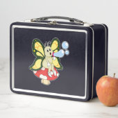 Lunch Box Butterfly with Soap bubbles (En situation)