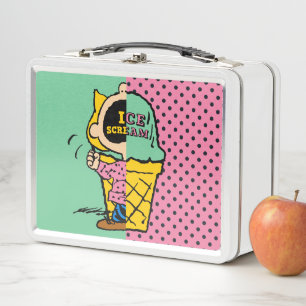 Lunch Box cacahuètes Crème de glace Sally demi et demi