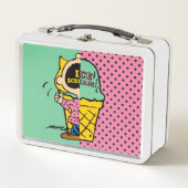 Lunch Box cacahuètes | Crème de glace Sally demi et demi (Devant)