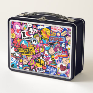 Lunch Box cacahuètes Motif de patchs Mixtape