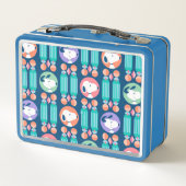 Lunch Box cacahuètes | Snoopy Dark Blue Deco Dreams Motif (Dos)