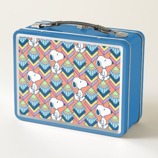 Lunch Box cacahuètes | Snoopy Deco Dreams Motif (Dos)