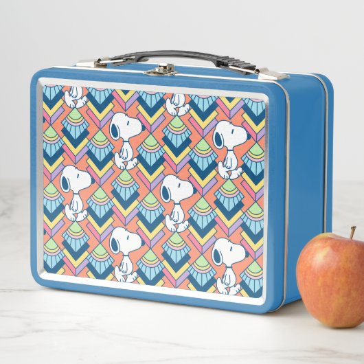 Lunch Box cacahuètes | Snoopy Deco Dreams Motif (En situation)