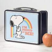 Lunch Box cacahuètes | Snoopy Je suis fier de moi (En situation)