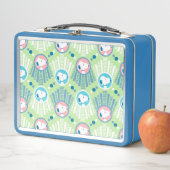Lunch Box cacahuètes | Snoopy Mint Green Deco Dreams Motif (En situation)