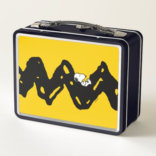 Lunch Box cacahuètes | Snoopy Nap (Dos)