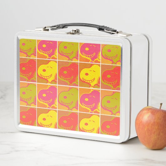 Lunch Box cacahuètes | Snoopy Pop Art Motif (En situation)
