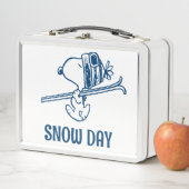 Lunch Box cacahuètes | Snoopy Ski Trip (En situation)